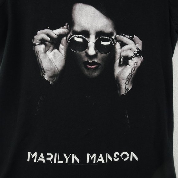Marilyn Manson Black Tee - Picture 3 of 10